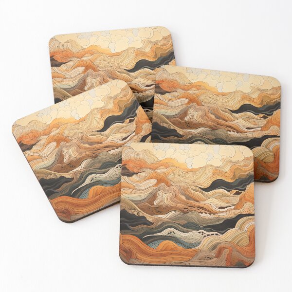 Item preview, Desert Contours designed and sold by SueUseem.