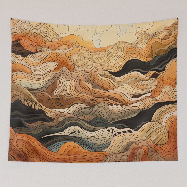 Item preview, Desert Contours designed and sold by SueUseem.