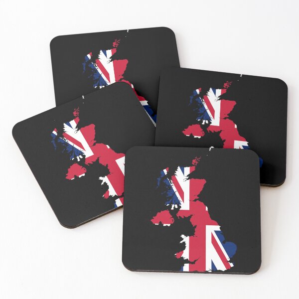 Item preview, Flag Map of The United Kingdom designed and sold by feether-store.