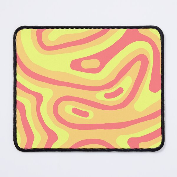 Item preview, Wild Red Yellow Orange Wavy Rainbow Abstract Art designed and sold by IntoClearWater.