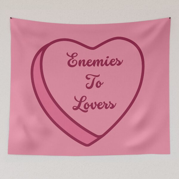 Item preview, Enemies To Lovers Conversation Heart Valentines Day designed and sold by Megurix.