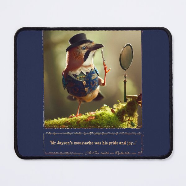 Item preview, (With text) 'Mr Jayson's moustache was his pride and joy...' designed and sold by ArtSea-Bubble.