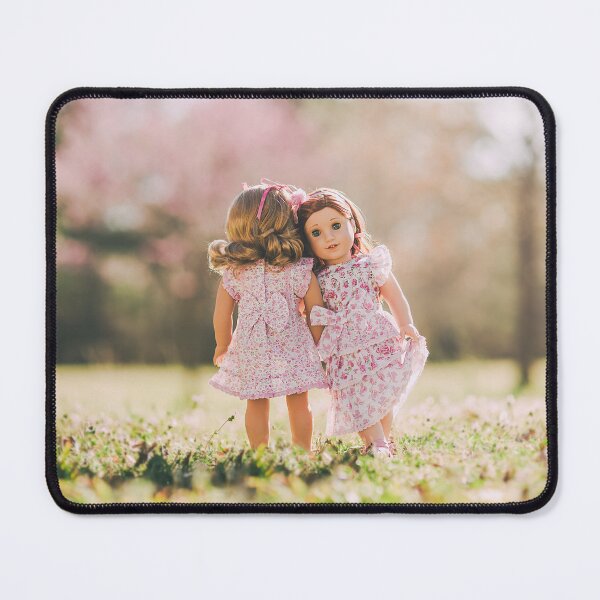 Item preview, Doll Photo - Pink florals? For Spring? Groundbreaking. designed and sold by KaraleeLS.