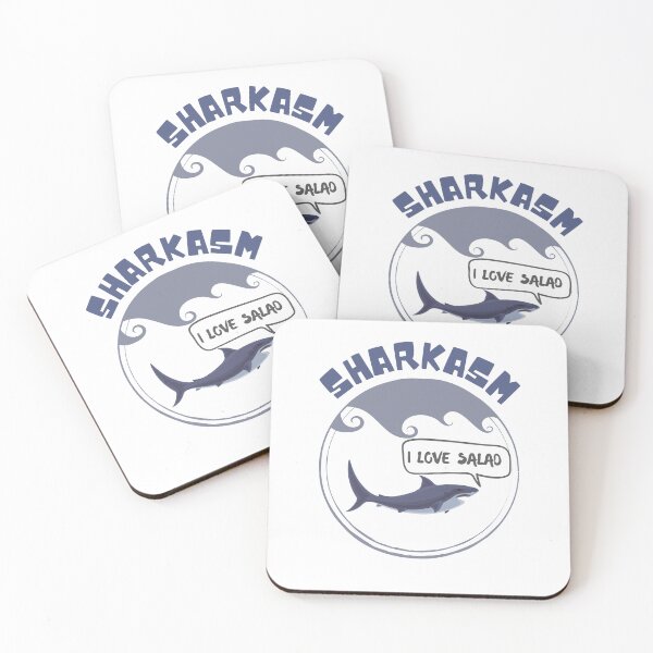 Item preview, SHARKASM Cartoon designed and sold by mwagie.