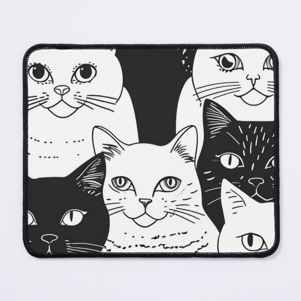 Item preview, Bicolor Cats Pattern designed and sold by Desfix.