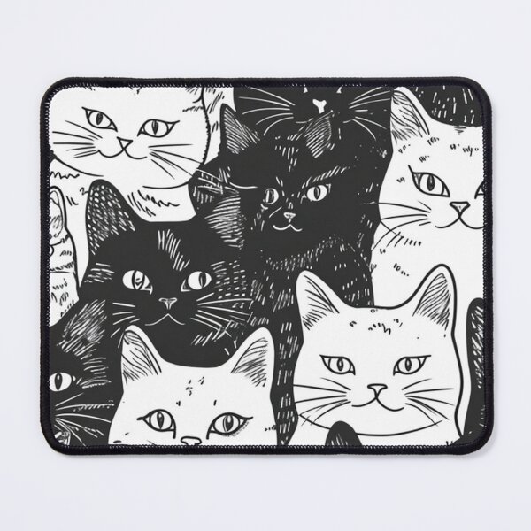 Item preview, Bicolor Cats Pattern designed and sold by Desfix.