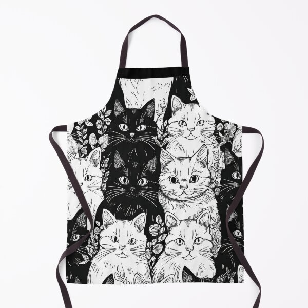Item preview, Bicolor Cats Pattern designed and sold by Desfix.