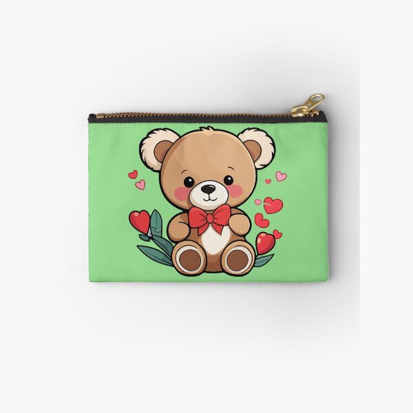 Item preview, Valentine's Day Mini Spring Bear designed and sold by StickerLab4.