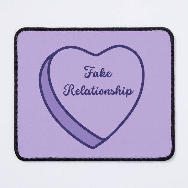 Item preview, Fake Relationship Conversation Heart Valentines Day designed and sold by Megurix.