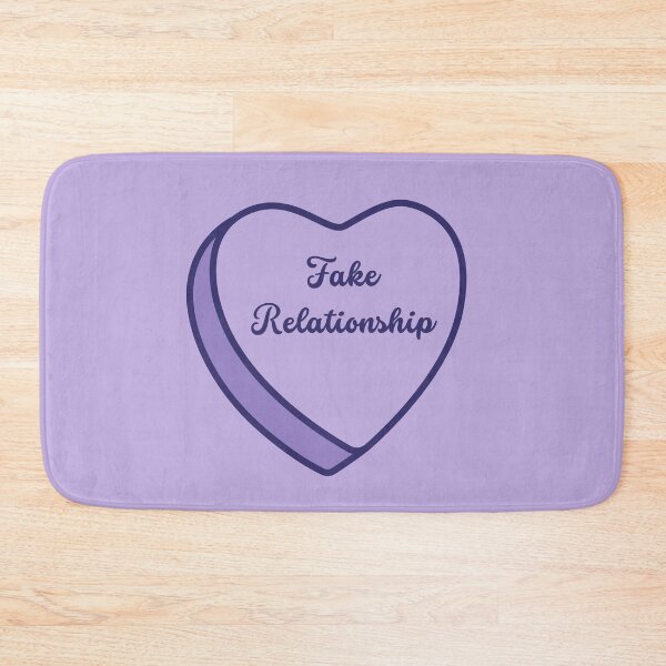 Item preview, Fake Relationship Conversation Heart Valentines Day designed and sold by Megurix.