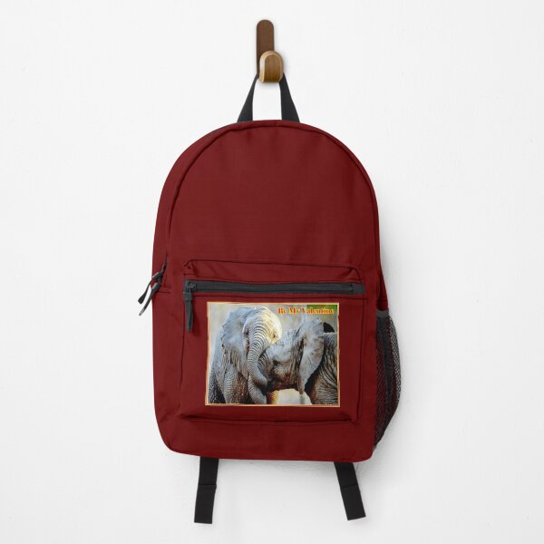 Item preview, Valentine Love Elephants Embracing Whimsical Print designed and sold by posterbobs.