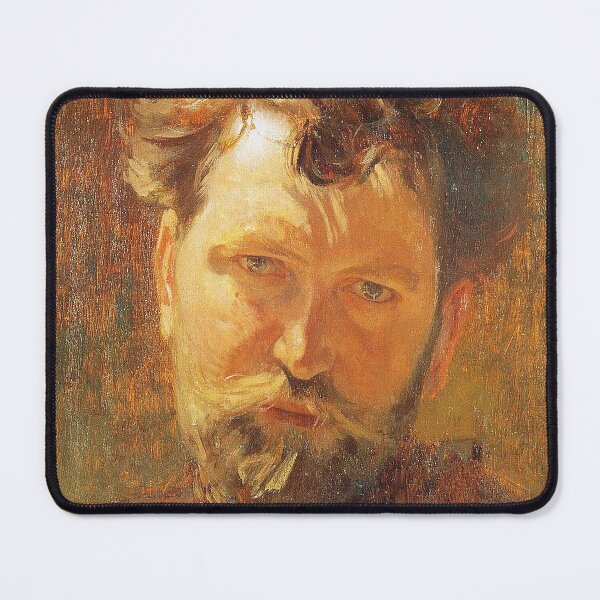 Item preview, Self portrait, by Alphonse Maria Mucha. HIGH DEFINITION designed and sold by MINDTHECHERRY.