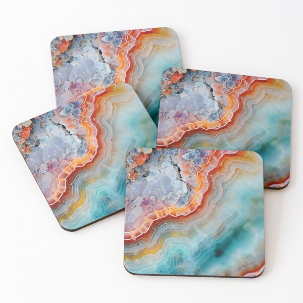 Item preview, Rainbow agate inspired design II designed and sold by TheLandsOfMagic.