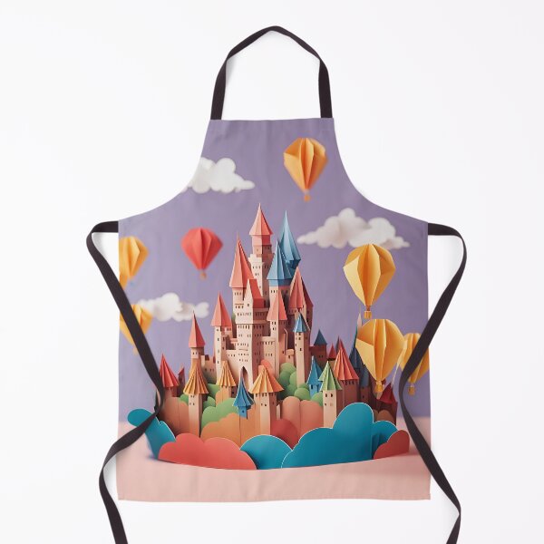 Item preview, Origami Magic Kingdom with Yellow Origami Balloons designed and sold by UtterLegends.