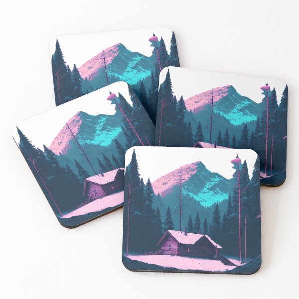 Item preview, Snow Cabin lost between the woods and the mountains designed and sold by oceanventure.