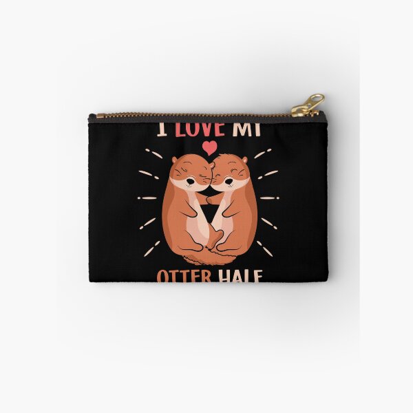 Item preview, I Love My Otter Half  - Valentine's Day  designed and sold by Smix Pixels.