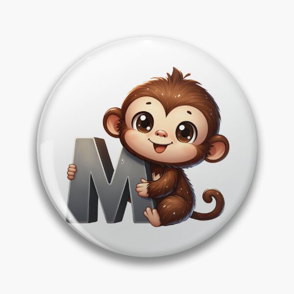Item preview, M for Monkey designed and sold by SecurePassword.