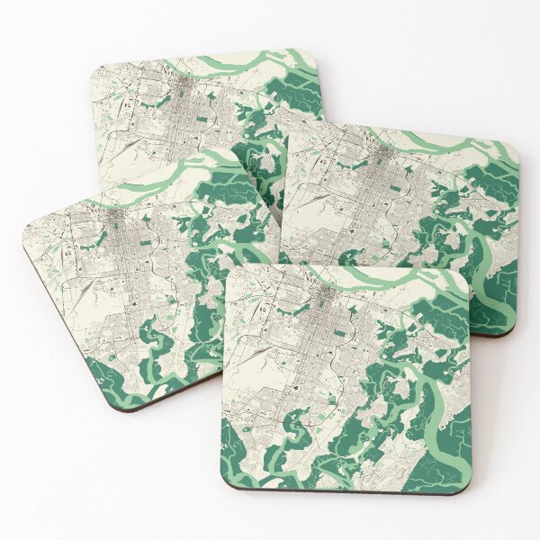 Item preview, Savannah Street Map designed and sold by mapsbymo.