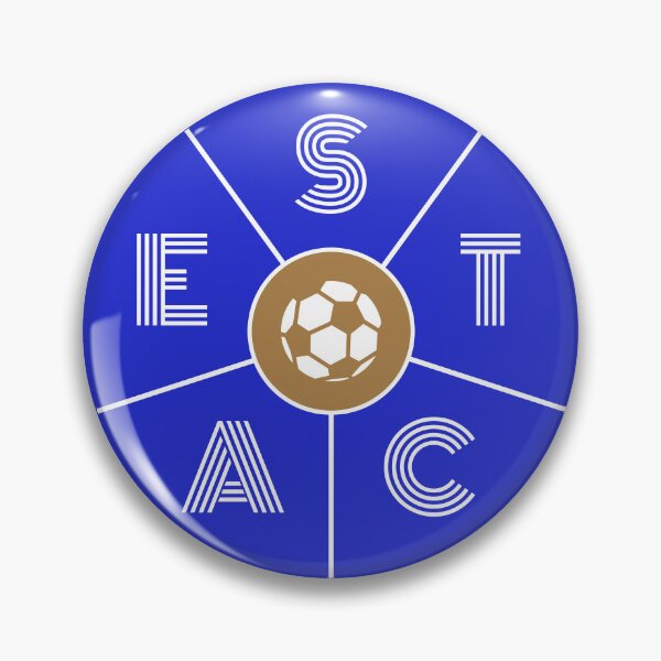 Item preview, ES Troyes AC ESTAC Football Minimalist Style Artwork designed and sold by kakarikihill.