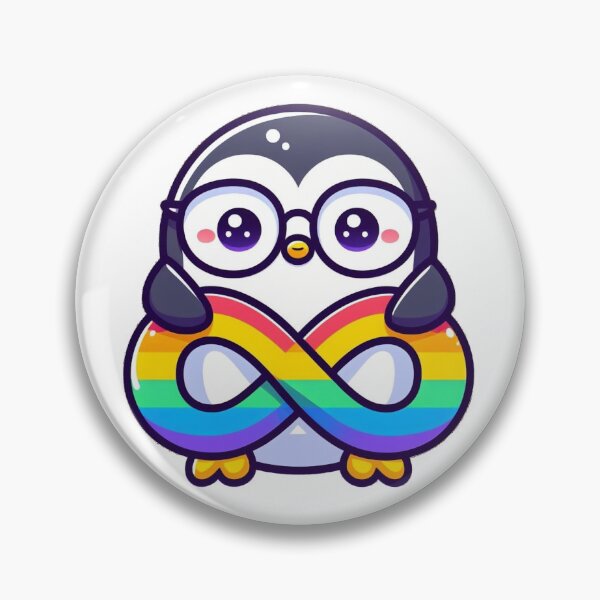 Item preview, Neurospicy penguin designed and sold by ndmedia.