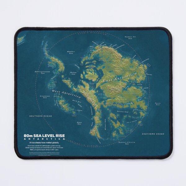 Item preview, Antarctica Sea Level Rise designed and sold by Christopher Bretz.