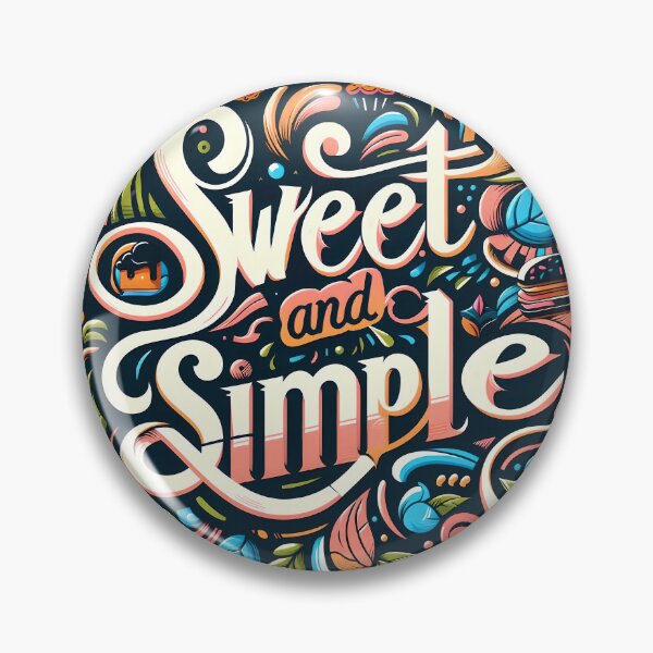 Item preview, Sweet and simple, typography designed and sold by maxmaj.