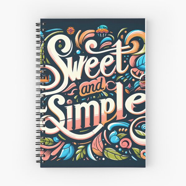 Item preview, Sweet and simple, typography designed and sold by maxmaj.