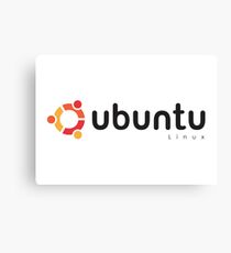 Ubuntu Linux Merchandise Canvas Print