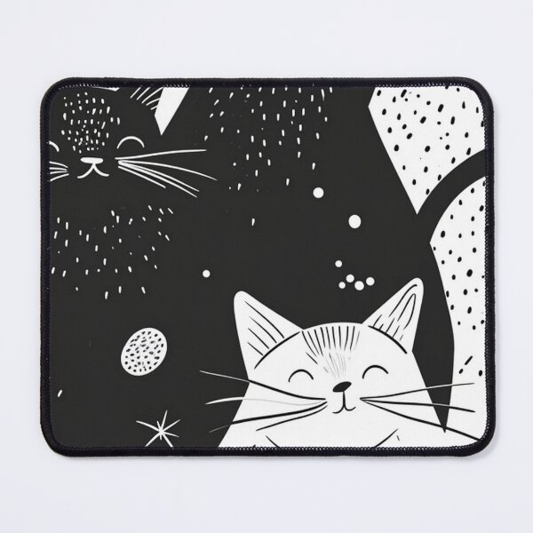 Item preview, Bicolor Cats Pattern designed and sold by Desfix.