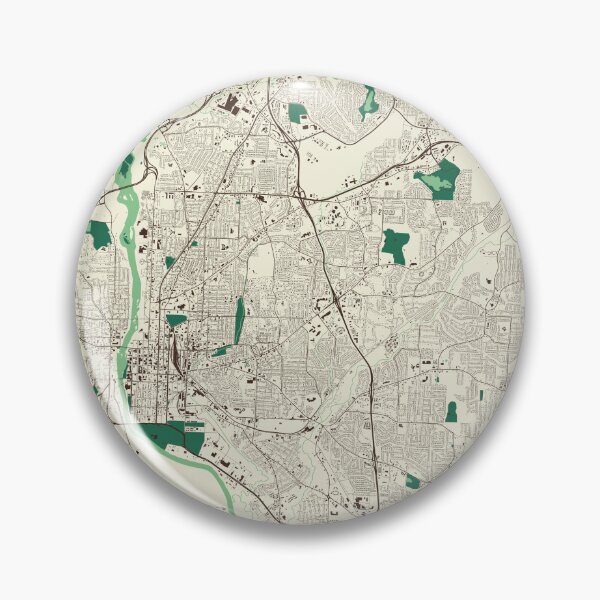 Item preview, Columbus, Georgia Street Map designed and sold by mapsbymo.