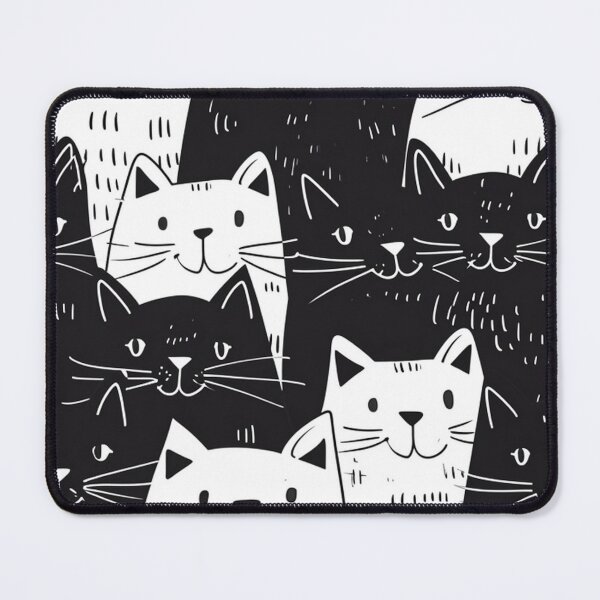 Item preview, Bicolor Cats Pattern designed and sold by Desfix.