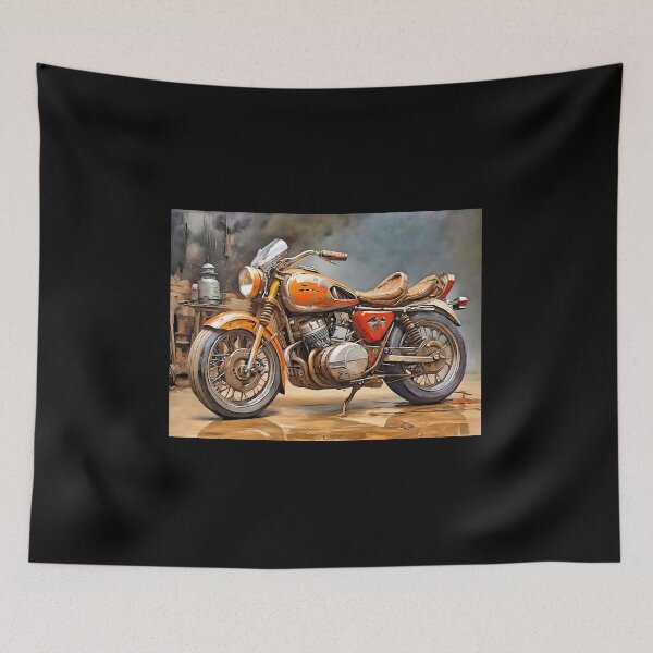 Item preview, Vintage Motorbike  designed and sold by Zenvo.