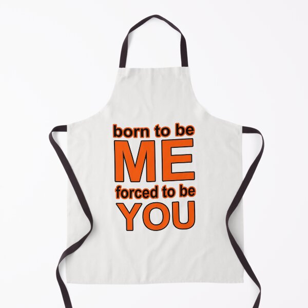 Item preview, Born to be Me, Forced to be You; designed and sold by StickerApe.