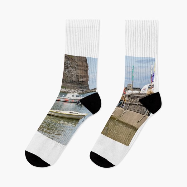 Item preview, Boats in Staithes harbour, Yorkshire designed and sold by yackers1.