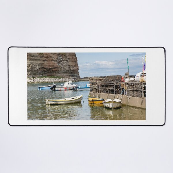 Item preview, Boats in Staithes harbour, Yorkshire designed and sold by yackers1.
