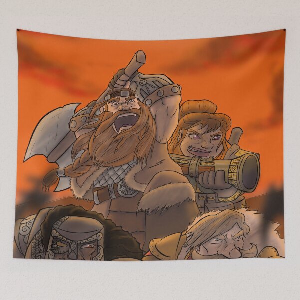 Item preview, Dwarven Mercenaries designed and sold by itsmidnight.