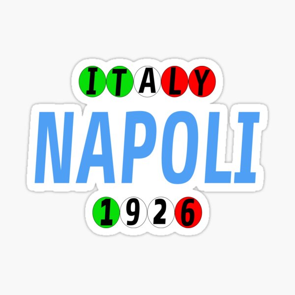 Maradona Napoli Stickers for Sale