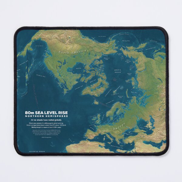 Item preview, Northern Hemisphere Sea Level Rise designed and sold by Christopher Bretz.