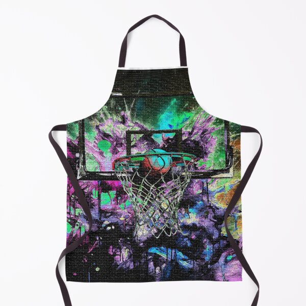 Item preview, Basketball Abstract Watercolor Brick Wall designed and sold by jendrip.