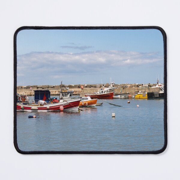 Item preview, Fishing boats in Staithes harbour, North Yorkshire designed and sold by yackers1.