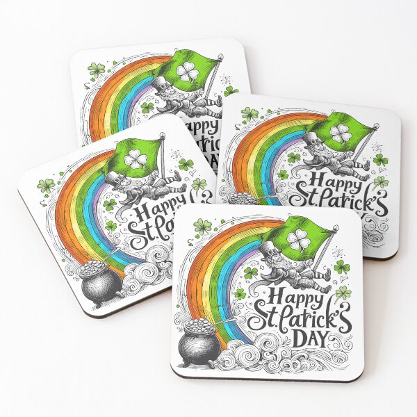 Item preview, Pot of Gold at End of Rainbow Irish designed and sold by Top-Bot.