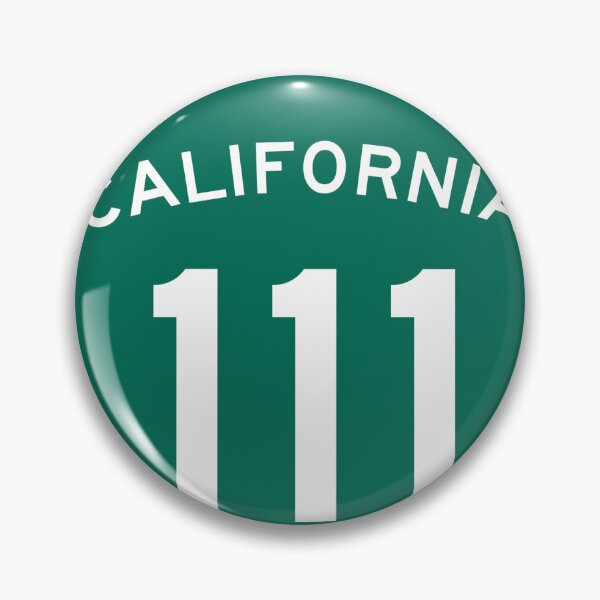 Item preview, California 111 Highway sign designed and sold by trqffic.