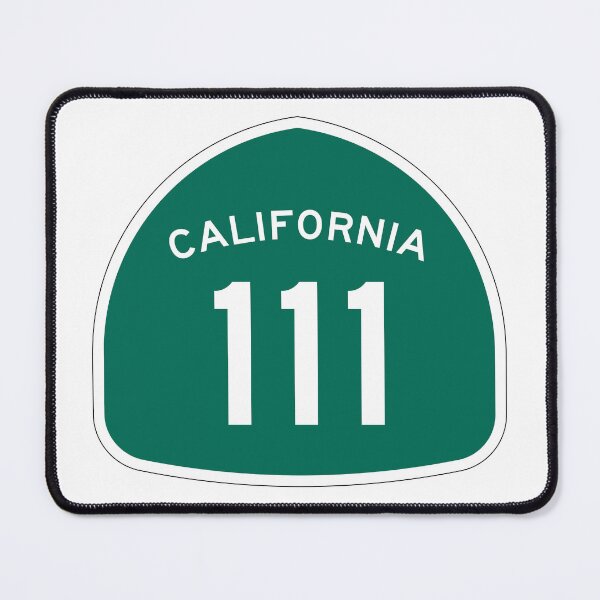 Item preview, California 111 Highway sign designed and sold by trqffic.