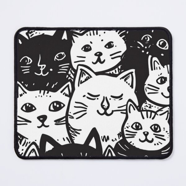 Item preview, Bicolor Cats Pattern designed and sold by Desfix.
