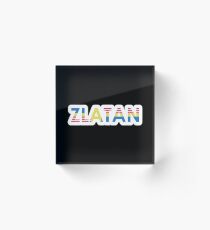 Sverige / USA / Zlatan (bold) Acrylic Block