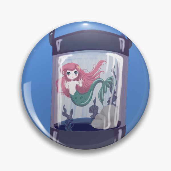 Item preview, Mermaid in the aquarium designed and sold by Lennapetersen.