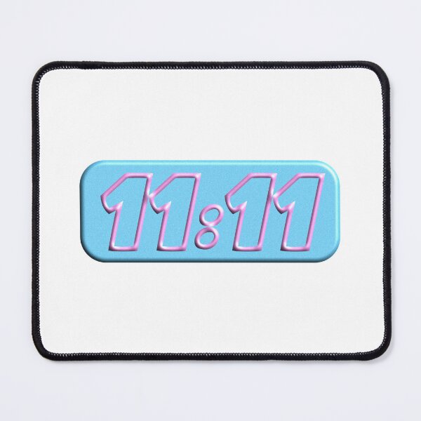 Item preview, angel number 11:11, blue and pink empty designed and sold by cozy-muscaria.