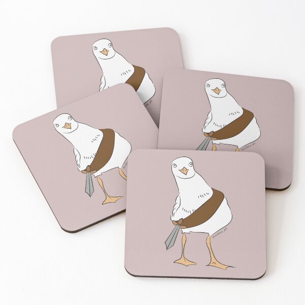 Item preview, Medieval seagull- coastal medieval children's character designed and sold by VickyUrsini.