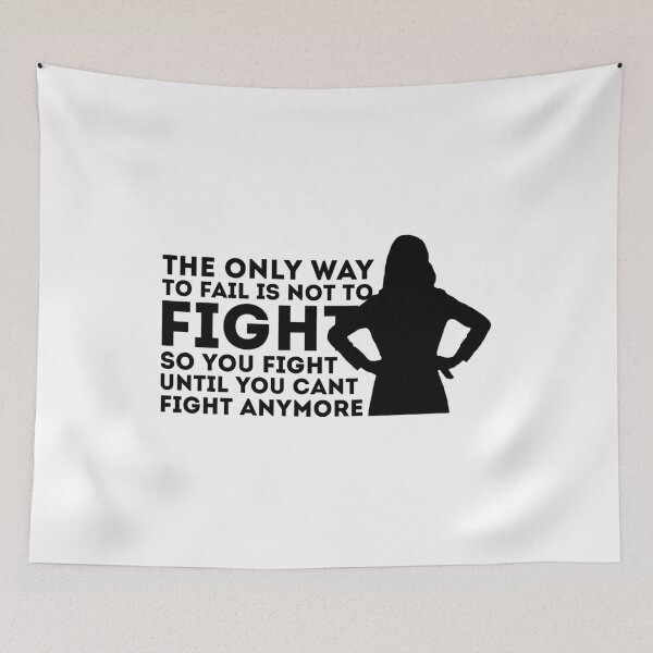 Item preview, Amelia Shepherd - Fight until you can't fight anymore designed and sold by dom e..