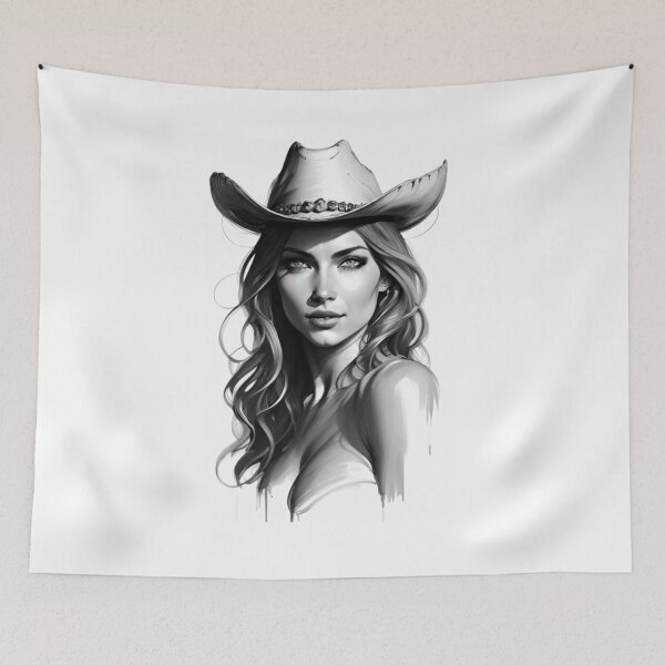 Item preview, Cowgirl designed and sold by ArtCraftLab.